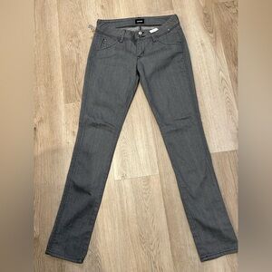 Hudson Classic Jeans in Light Gray Womens size 26